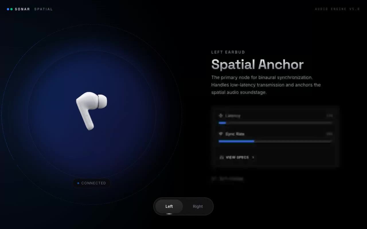 Spatial Product Gallery — Parallax Depth