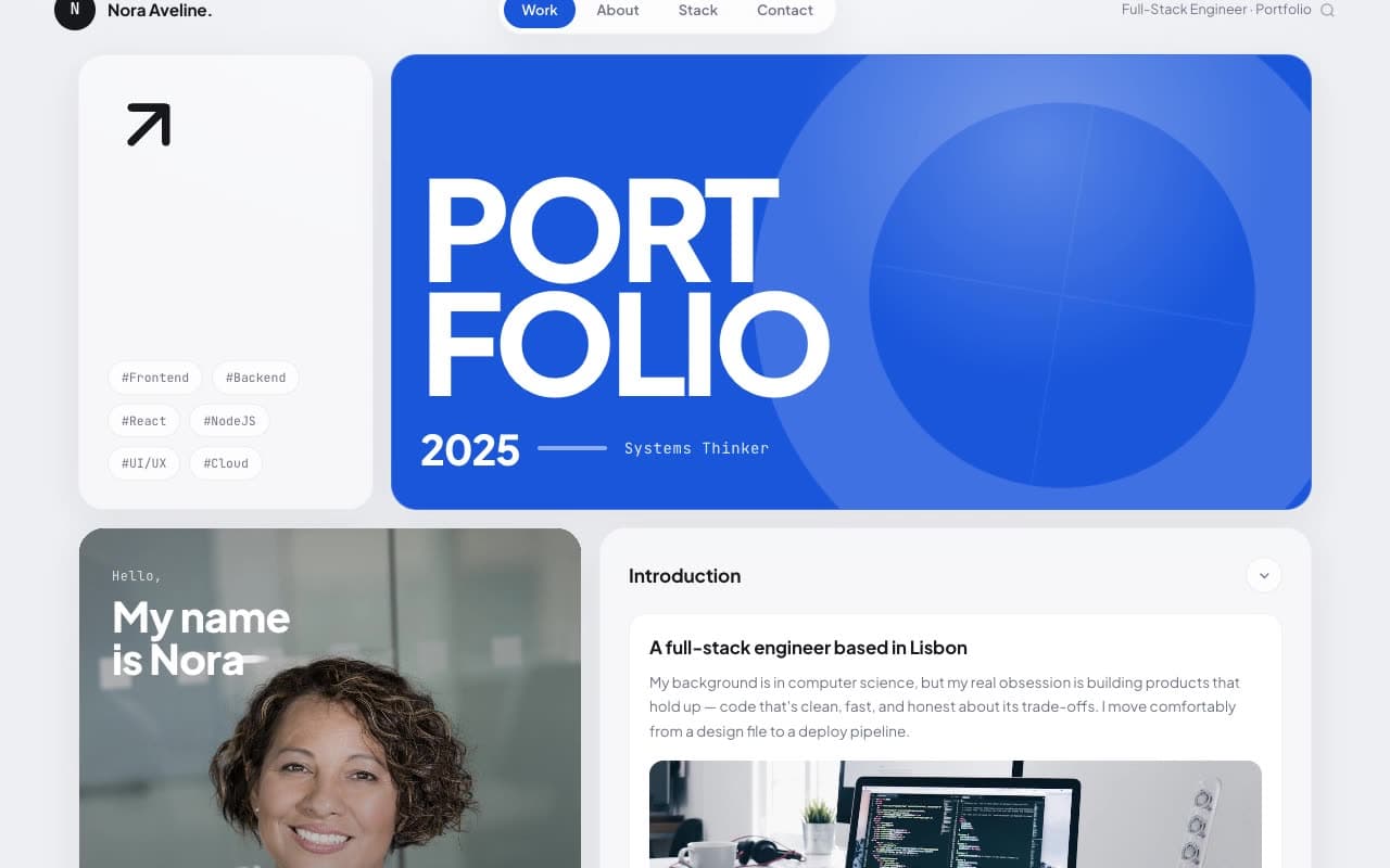 Engineer Portfolio — Daylight Bento Glass
