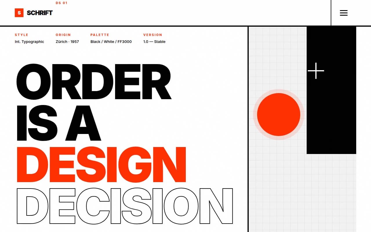 Swiss Grid Interface — International Type